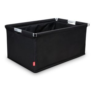 achilles Big-Box Alu, Einkaufs-Box Transport-Kiste mit Aluminiumrahmen Klapp-Box Falt-Korb Kofferraum-Box