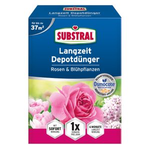 Substral Langzeit Depotdünger für Rosen & Blühpflanzen - 1,5 kg