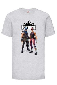 Legendary Soldier Kinder T-shirt Fortnite Battle Royal Epic Gamer Gift, 9-11 Jahr - 140 / Grau