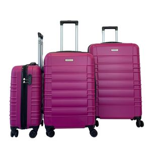 Hoffmanns Hoffmanns Kofferset 3-teilig - XXL 76x52x30cm - Travelstar Pink