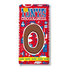 Tony's Chocolonely - Schokolade Buchstabenriegel Vollmilch "O" - 180g