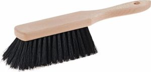 Handfeger feine Kunstborste L.280mm m.Holzrücken