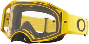 Oakley Airbrake Clear Motocross Brille (Yellow/Black,One Size)