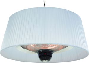 SUNRED® Hängeheizstrahler Bright Artix Compact Hanging White 1500W