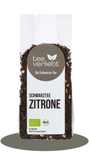 teeverliebt - BIO Schwarztee Zitrone loser Schwarztee | 100g