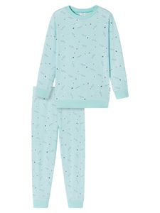 Schiesser schlafanzug pyjama schlafmode bequem Girls World mint 140