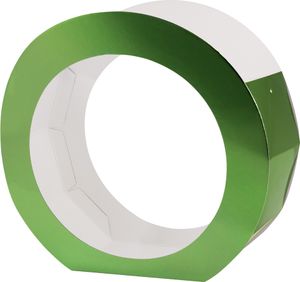 folia Metallic-Laternen-Zuschnitt 350 g/qm hellgrün 5 Stück