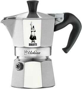 Bialetti BIA290493 Mokina Kaffeebereiter, 1/2 Tasse