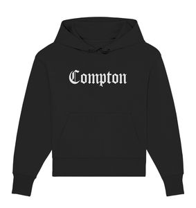 Compton - Organic Oversize Hoodie – Black / M