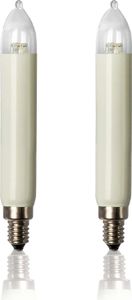 Hellum Schaftkerze-LED für I/A E10 12-16V 2 Stk; 902044 Hellum Schaftkerze-LED für I/A E10 12-16V 2 Stk; 902044