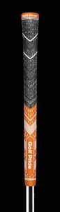 Golf Pride Multicompound MCC PLUS 4 TEAMS Midsize Dark Orange & White