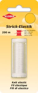 KLEIBER Strick-Elastik 200 m tansparent