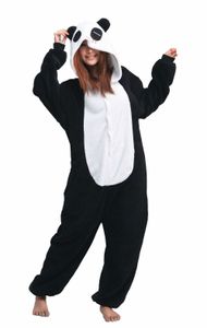 Katara 1744 -  Panda schwarz-weiß M (155-165cm), Jumpsuit, Onesie, Karneval, Overall, Party, Karnevals-Kostüm, Verkleidung zum Fasching, Schlafanzug, Hausanzug, Jogginganzug, Cosplay, Tierkostüm für Erwachsene
