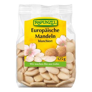 Rapunzel Europäische Mandeln blanchiert 125g