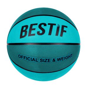 Basketball  Ball für Kinder Erwachsene Basketbälle NBA Training | Bälle für Indoor und Outdoor  Größe 5 Türkis