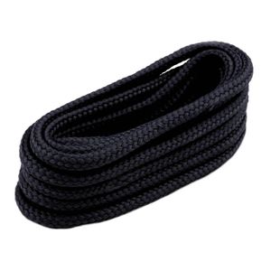 3m Polyesterschnur Polyester-Kordel 4mm Bekleidungskordel Schnur, Farbe wählbar, Farbe:schwarz
