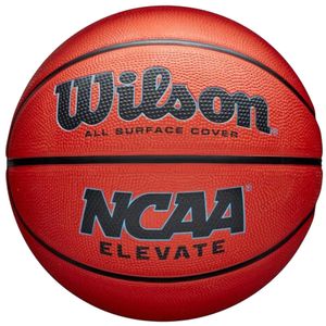 Wilson NCAA Elevate Ball WZ3007001XB, piłki do koszykówki, Unisex, Pomarańczowy, Rozmiar: 5