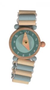 Holzuhr Jack, mit beweglichen Zeigern - Kinderuhr Holzuhr Jack, mit beweglichen Zeigern - Kinderuhr