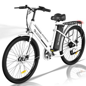 Evercross E-Bike, Elektrofahrrad  citybike 36V 12AH Elektro Trekkingrad 26" cityrad 35- 90km