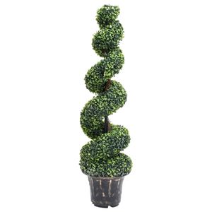 2xBuchsbaum Kugel Lavendel Deko Künstlichepflanze Buxus Plastikpflanze 28cm/36cm 