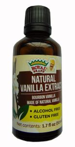Vanilleextrakt Alkoholfrei / Reiner Vanilleextrakt / 1,7 fl oz / 50 ml / Halal