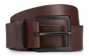 HUGO Gionio Sz40 Leather Belt W80 Dark Brown