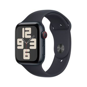 Apple Watch SE GPS+Cell 44mm Alu Mitternacht Sportarmband S/M