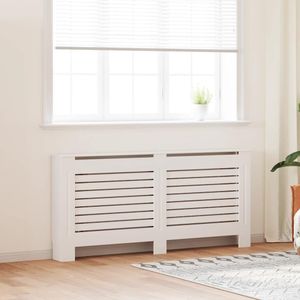 vidaXL Osłona grzejnika biała 172×19×81,5 cm MDF vidaXL Osłona grzejnika biała 172×19×81,5 cm MDF