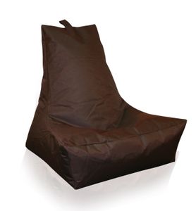 Outdoor Indoor Sitzsack ECO Lounge Puff Relax-Sessel Sitzkissen Bodenkissen Bean Bag 290L Braun