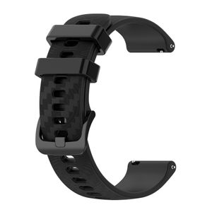 INF Armband für Garmin Vivoactive 4 / Vivoactive 3 / Venu 22 mm Schwarz