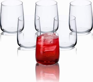 Sklenice na vodu KADAX "Alezio", sklenice na pití, 330 ml, 6 kusů