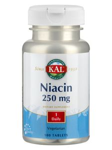Vitamin B3 Niacin 250 mg Tabletten 100 St