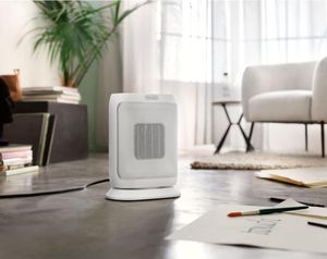 De’Longhi HFXR40T20WB Elektrische Raumheizung Drinnen Weiß 2000 W Elektrischer Raumheizlüfter