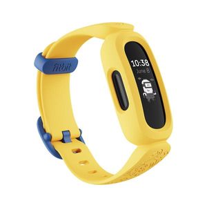 Fitbit Ace 3 - Minions Yellow - monitor aktivity s remienkom - silikónový - Minions Yellow - veľkosť zápästia: 116-168 mm