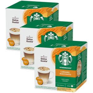 STARBUCKS Caramel Macchiato  (3 x 12 Kapseln)