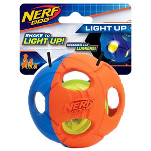 Nerf Dog LED Ball S grün/rot