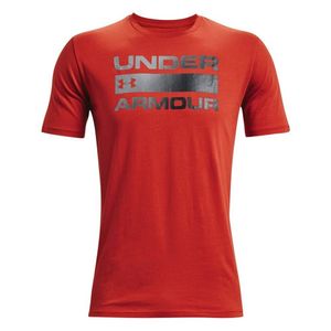 Under Armour Ua Team Issue Wordmark Ss 839 Radiant Red M