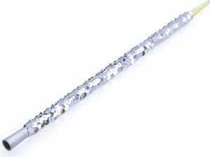 Bristol Novelty Cigarette holder with sequins BN1981 (one size) (Silver)