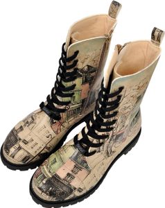 DOGO Zipsy Boots - Vegane Damen Boots und Nachhaltige und Bunte Stiefeletten - Bonjour Paris 36