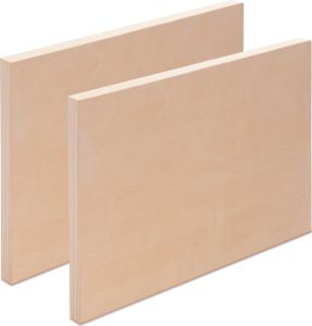 2x HOLZ MALGRUND 20x30 cm | drevené plátno, doska na maľovanie a ručné práce