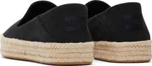 Toms Damen Espadrille Carolina schwarz