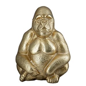 GILDE Dekofigur Skulptur Gorilla  H. 27 cm,60178