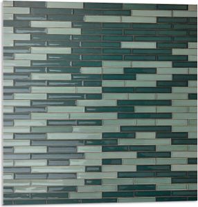 Mosaik Aus Rechteckigen Fliesen – Selbstklebende Fliesen – Wandverkleidung – Wandpaneel – PVC Fliesen – Vinylflisen – PCV Flisen – Selbstklebend – Wanddeko – 20 Stück 20 x 20 cm
