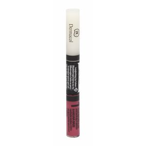 Dermacol 16H Lip Colour N. 28 zweiphasige, langanhaltende Farbe und Gloss für die Lippen 7,1  ml