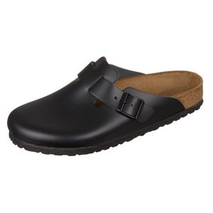 Birkenstock Boston Leder Clogs Weite Normal schwarz Schuhgröße:42