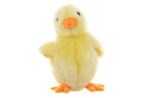 Uni-Toys - Küken gelb - 13 cm (Höhe) - Plüsch-Huhn, Vogel - Plüschtier, Kuscheltier