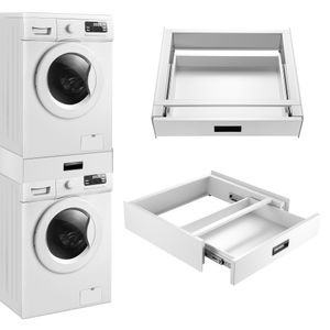 Verbindungsrahmen für Waschmaschine/Trockner mit Schublade