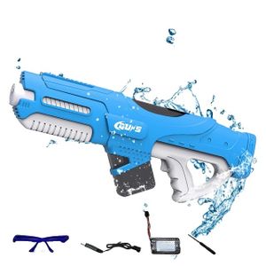 Wasserspeicherpistole, voll elektrisch, tragbar, Blau