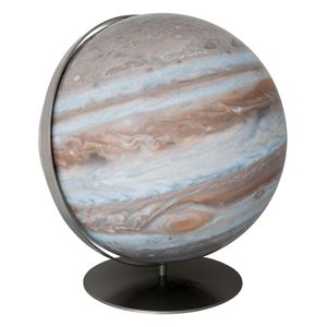 Columbus Leuchtglobus Jupiter D 40 cm Planetenglobus handkaschiert, Edelstahl