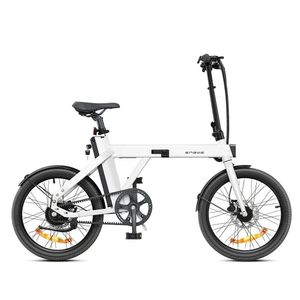 Elektrický Bicykel ENGWE P20 - 20 Palcové Pneumatiky Výkon 250W Batéria 36V9.6Ah Dojazd 100KM - Biely